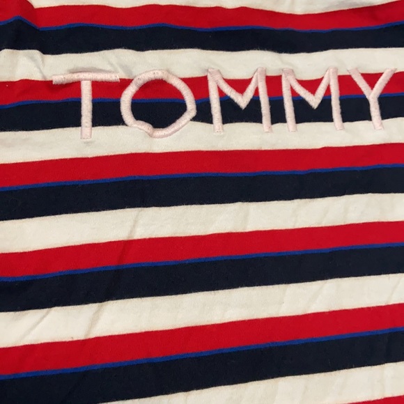 Tommy Hilfiger girl stripe shirt. Size:12-14 girls - Picture 2 of 6